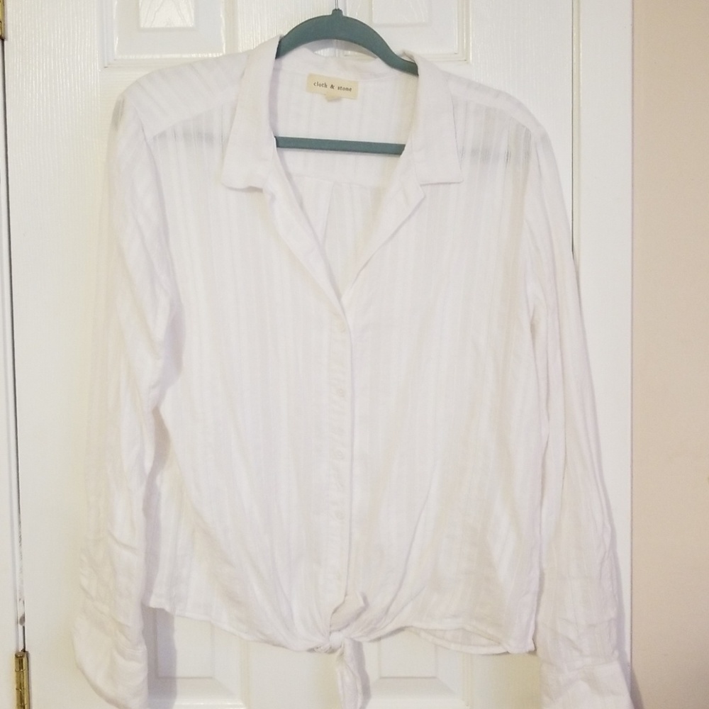 Cloth & Stone bottom tie top